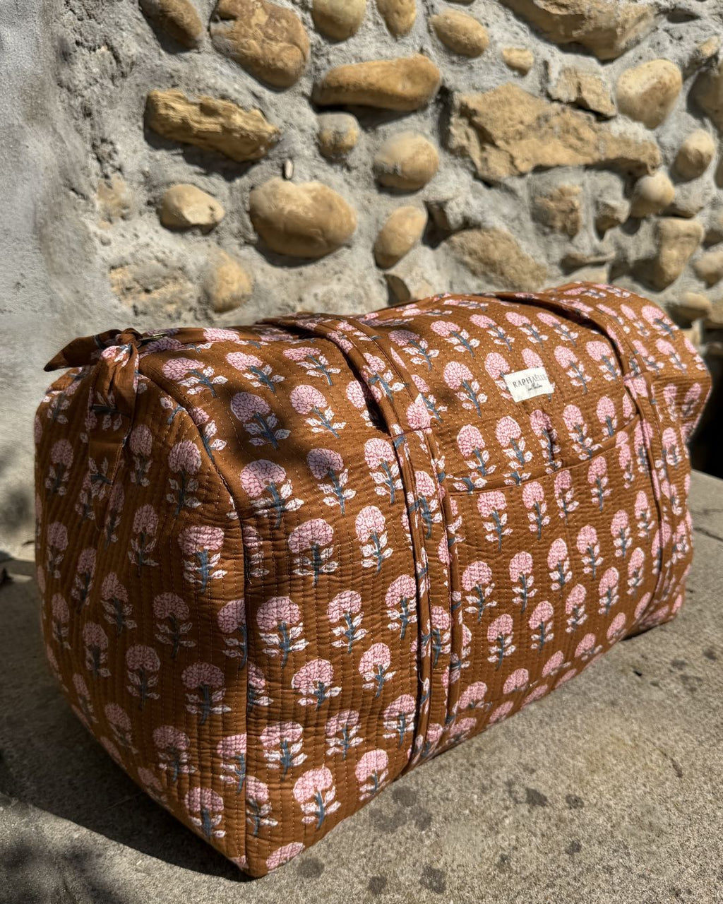 Sac de voyage matelassé - Bloom Toscane
