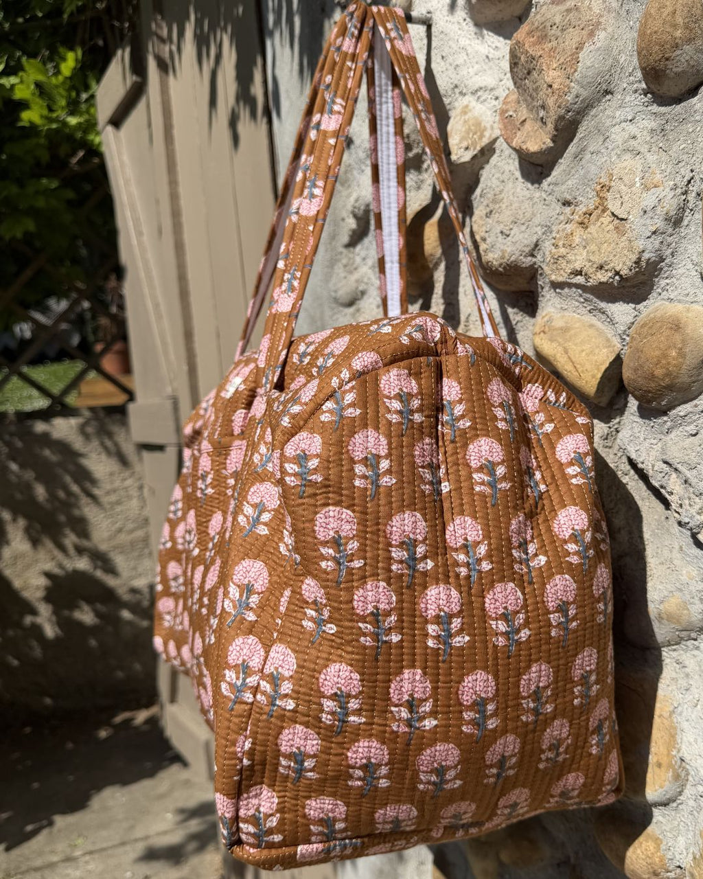 Sac de voyage matelassé - Bloom Toscane