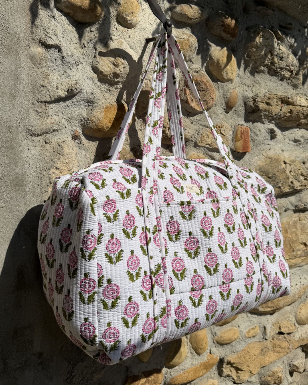 Sac de voyage matelassé - Bloom Belle de Mai