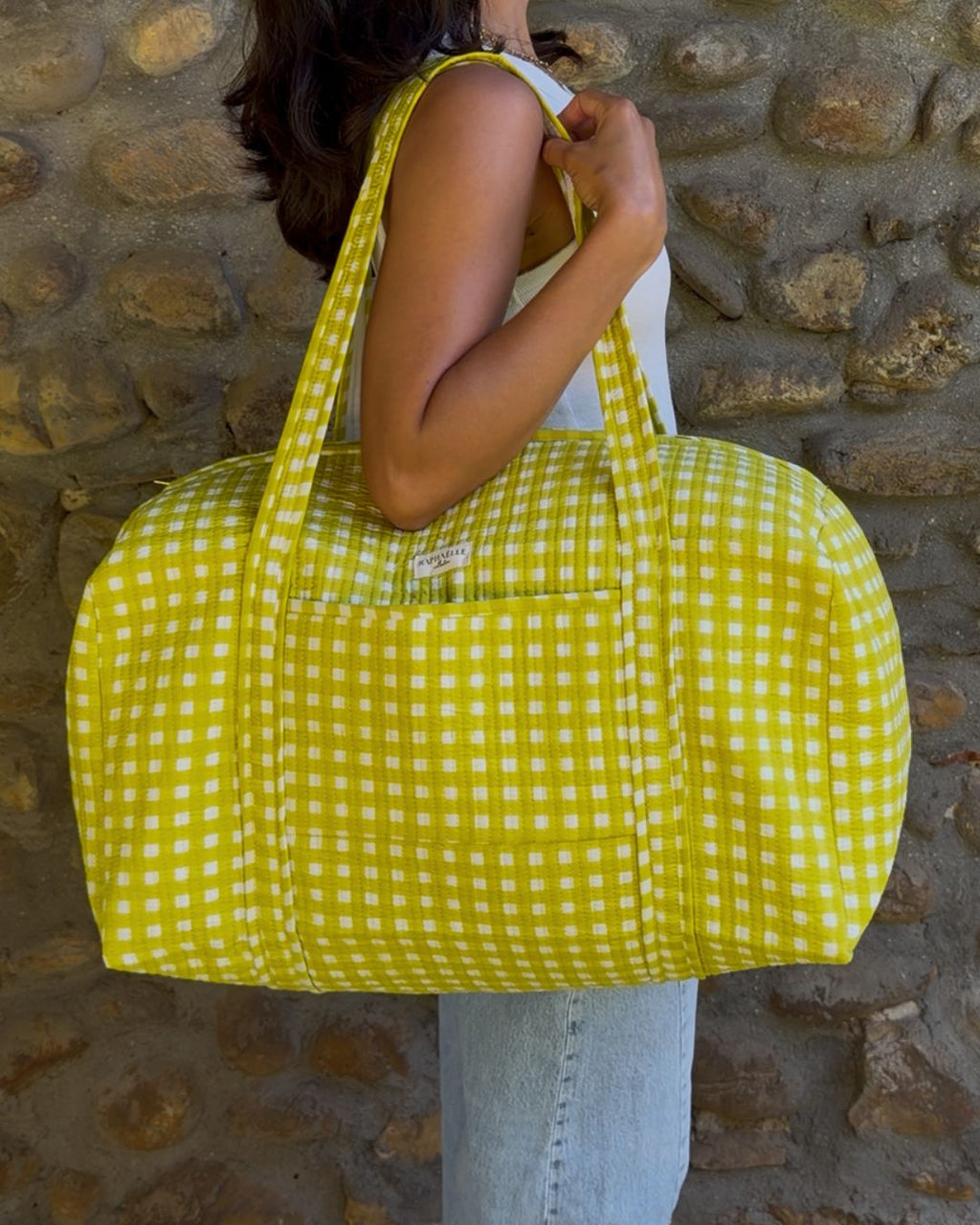 Sac de voyage matelassé - Brigitte Citron