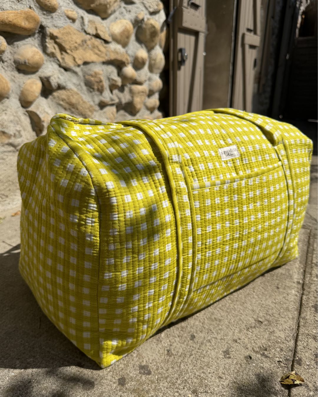 Sac de voyage matelassé - Brigitte Citron