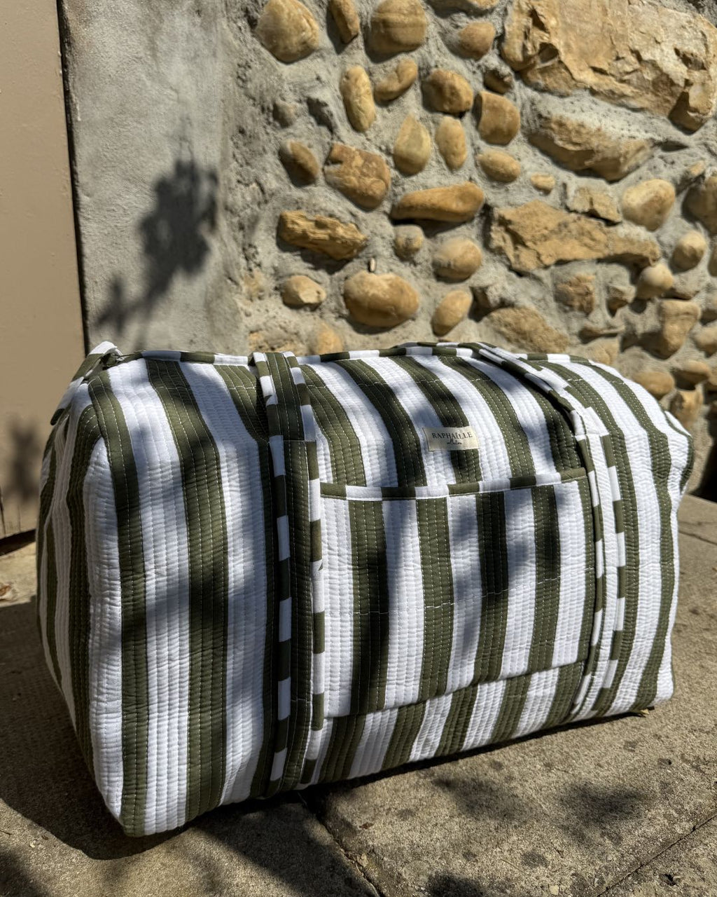 Sac de voyage matelassé - Riviera Sauge