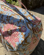 Sac de voyage matelassé - Bloom Capucine