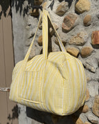 Sac de voyage matelassé - Riviera Mimosa