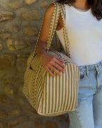 Sac de voyage matelassé - Riviera Pistache