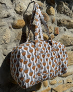 Sac de voyage matelassé - Bloom Marigold